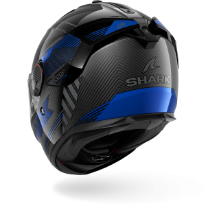 Casque Shark SPARTAN GT PRO Carbon AXIUM — Carbone Anthracite Bleu