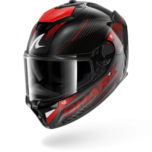 Casque Shark SPARTAN GT PRO Carbon AXIUM — Carbone Anthracite Rouge