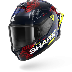 Casque Shark SKWAL CUP SPEED-VIB — Bleu Rouge Jaune
