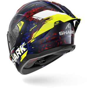 Casque Shark SKWAL CUP SPEED-VIB — Bleu Rouge Jaune