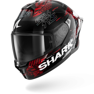 Casque Shark SKWAL CUP SPEED-VIB — Noir Rouge Argent