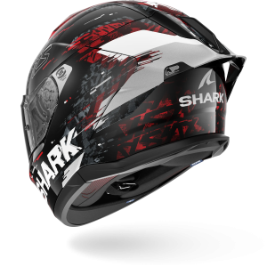 Casque Shark SKWAL CUP SPEED-VIB — Noir Rouge Argent