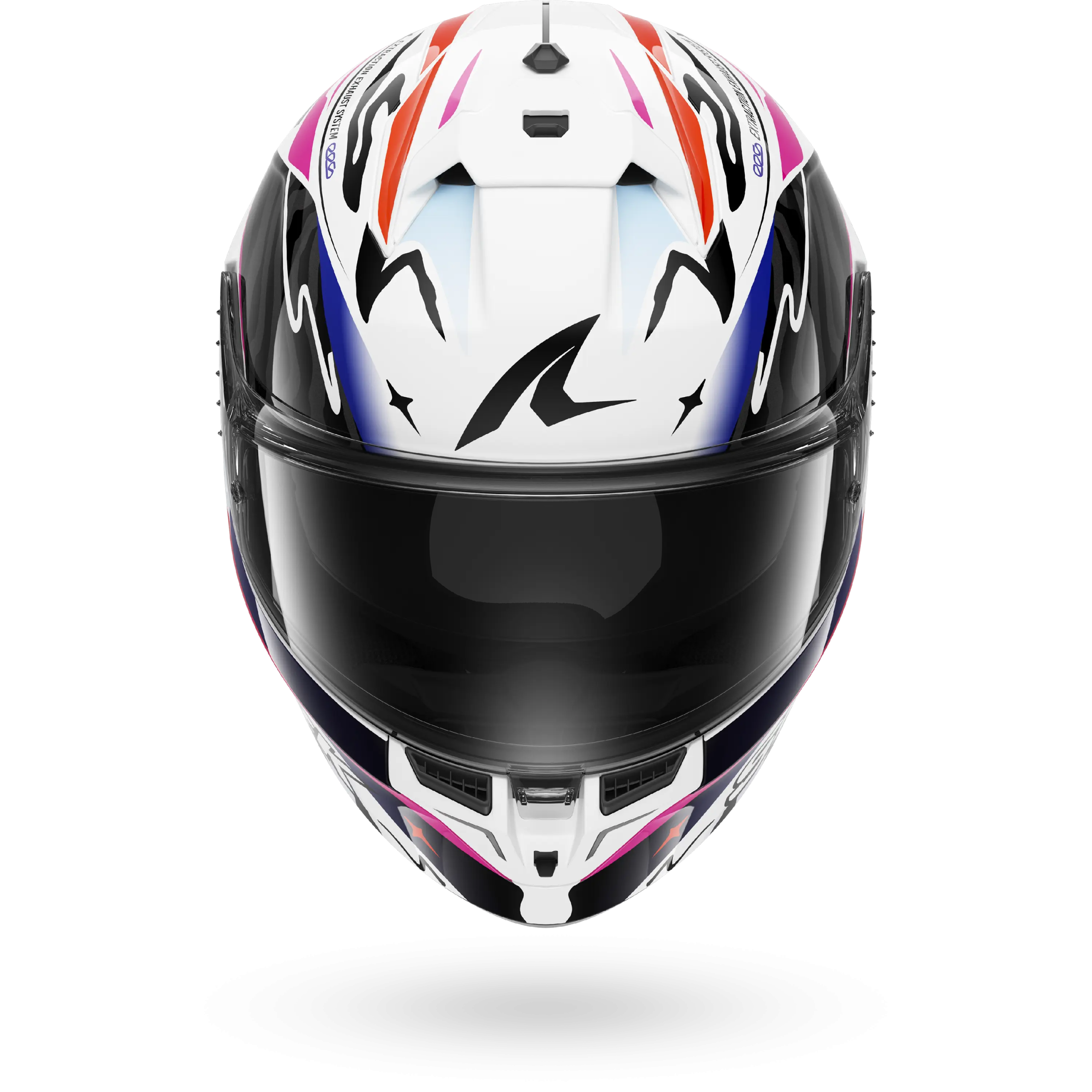 Casque Shark SKWAL CUP SPEED-FANCY — Blanc Noir Orange – Image 3