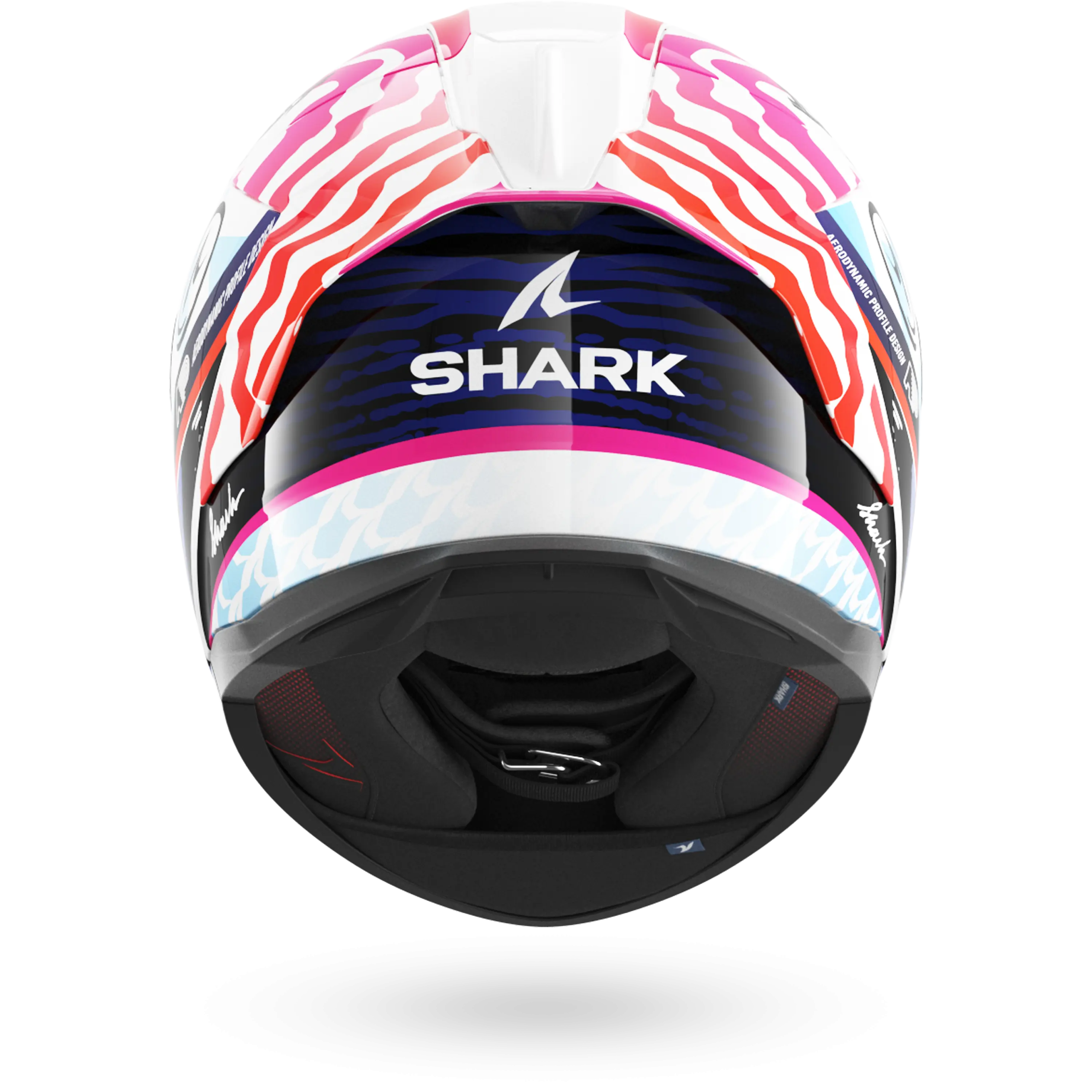 Casque Shark SKWAL CUP SPEED-FANCY — Blanc Noir Orange – Image 5