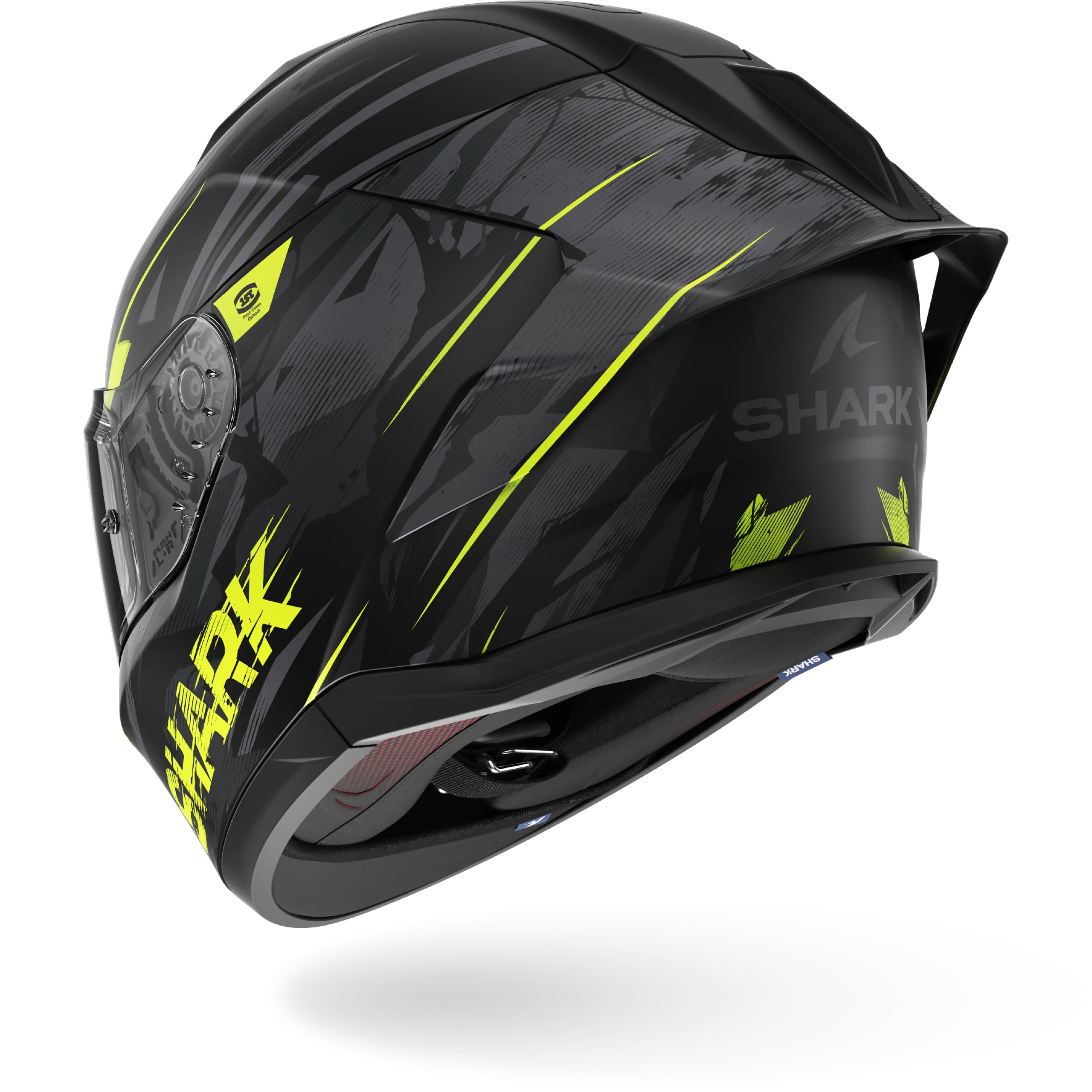 Casque Shark SKWAL CUP INKRIDER — Noir Anthracite Jaune – Image 2