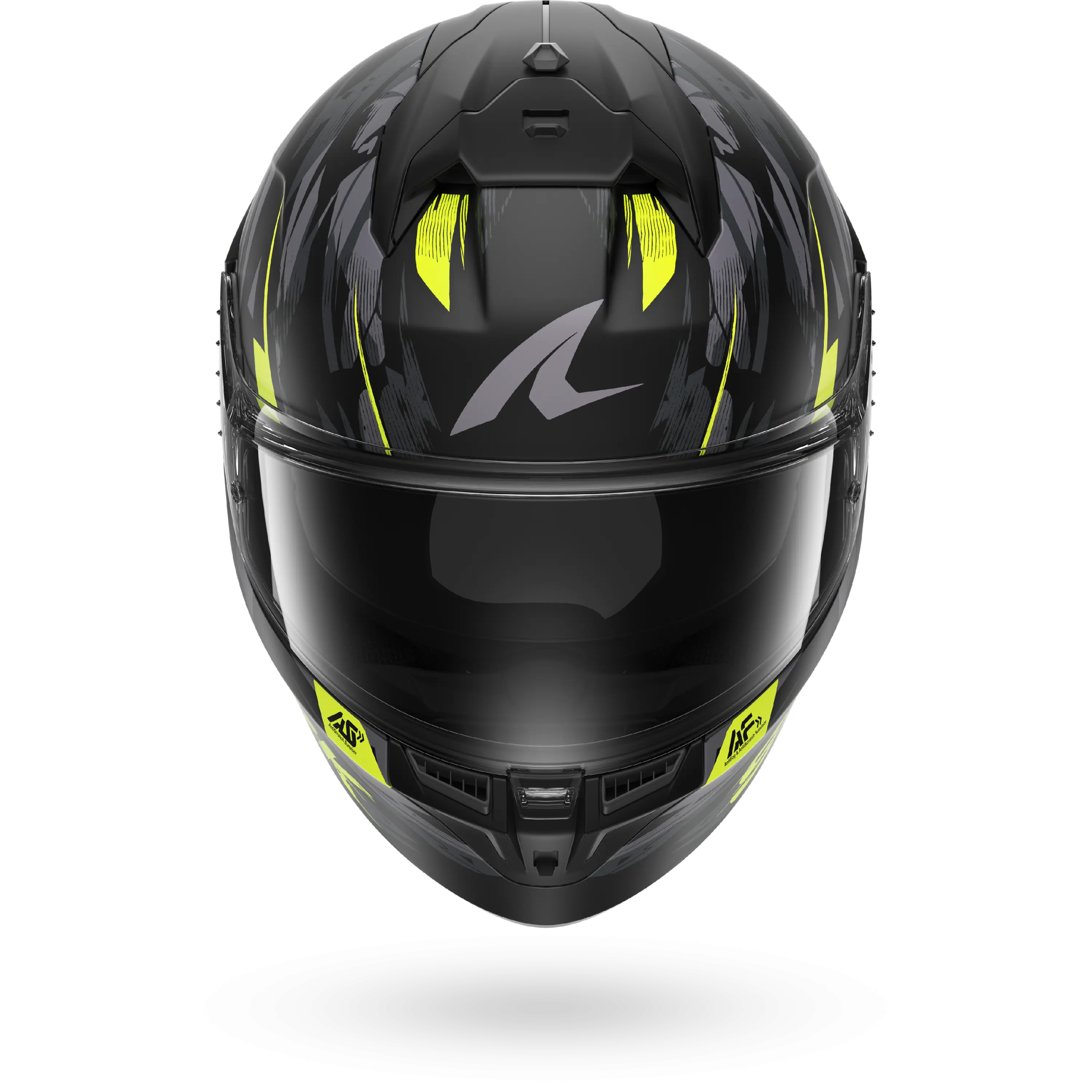 Casque Shark SKWAL CUP INKRIDER — Noir Anthracite Jaune – Image 3
