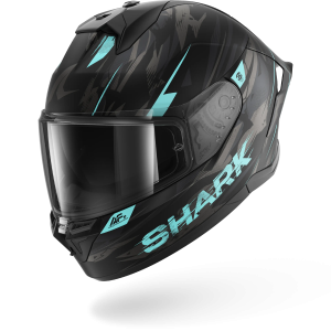Casque Shark SKWAL CUP INKRIDER — Noir Argent Bleu