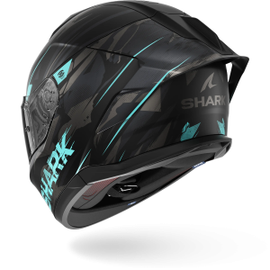 Casque Shark SKWAL CUP INKRIDER — Noir Argent Bleu