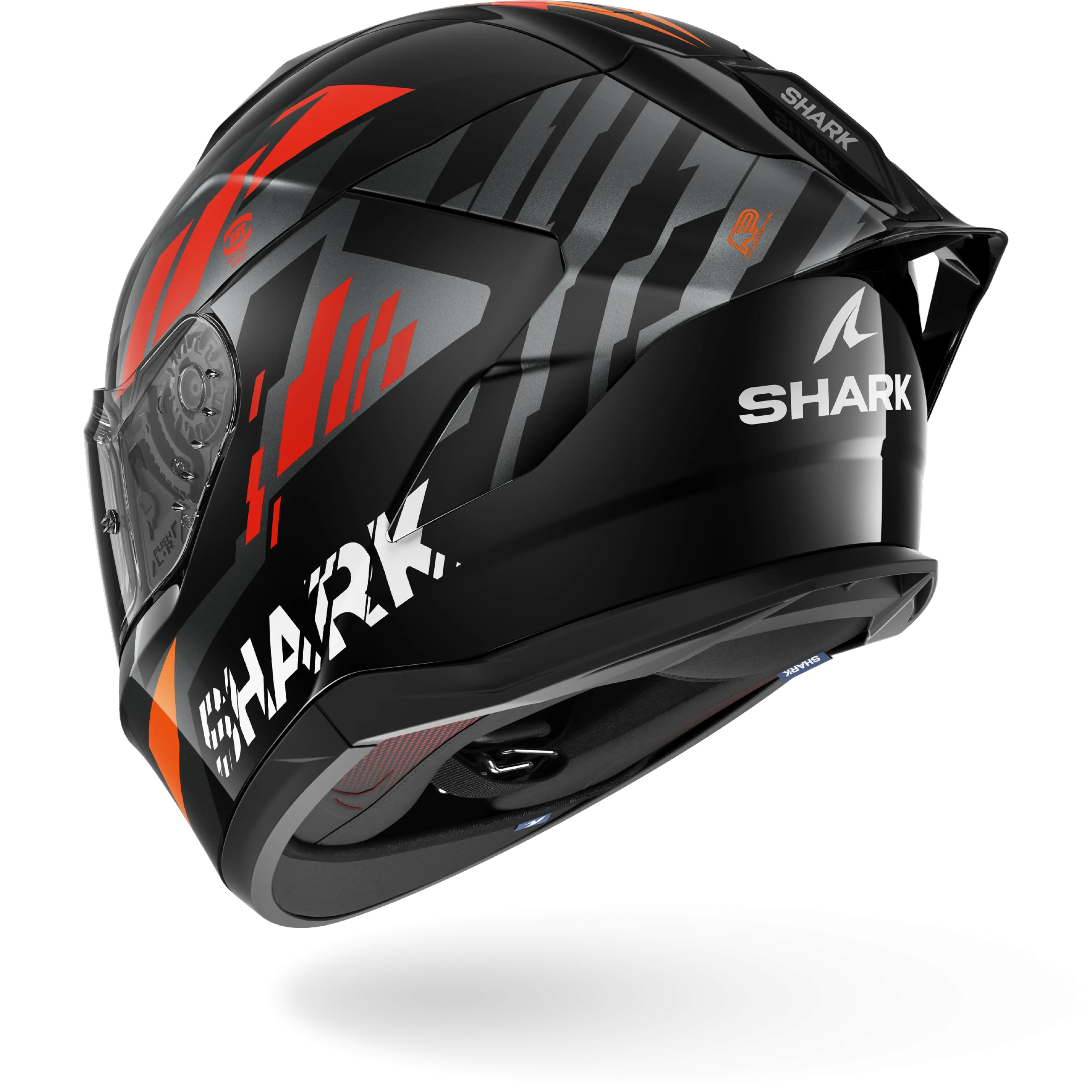 Casque Shark SKWAL CUP RACEBLOCK — Noir Anthracite Orange – Image 2