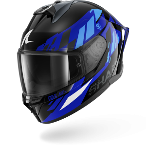 Casque Shark SKWAL CUP RACEBLOCK — Noir Bleu Anthracite
