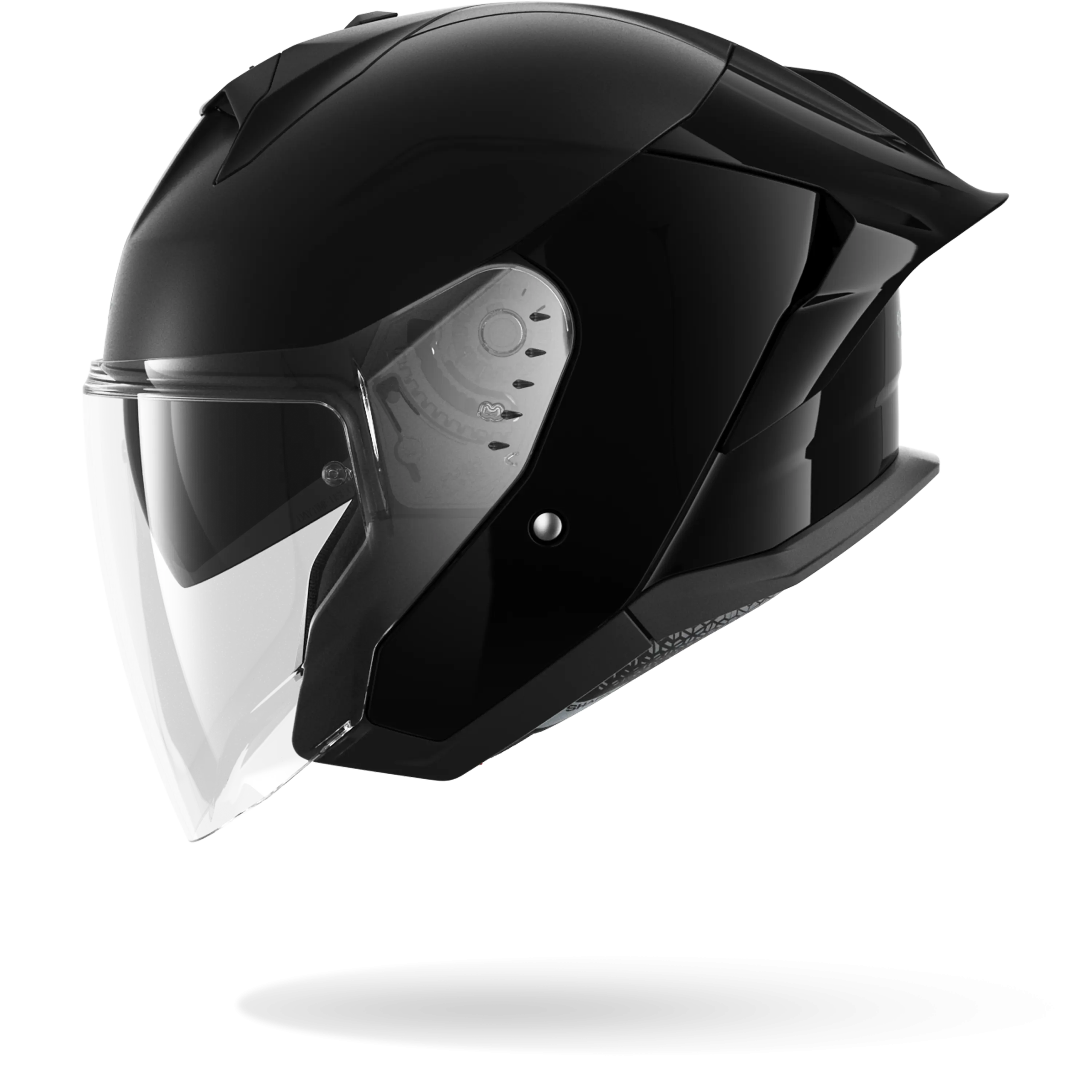 Casque Shark SKWAL JET CUP BLANK — Noir – Image 5