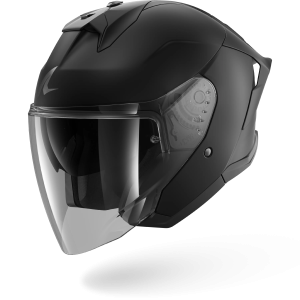 Casque Shark SKWAL JET CUP BLANK Mat — Noir mat