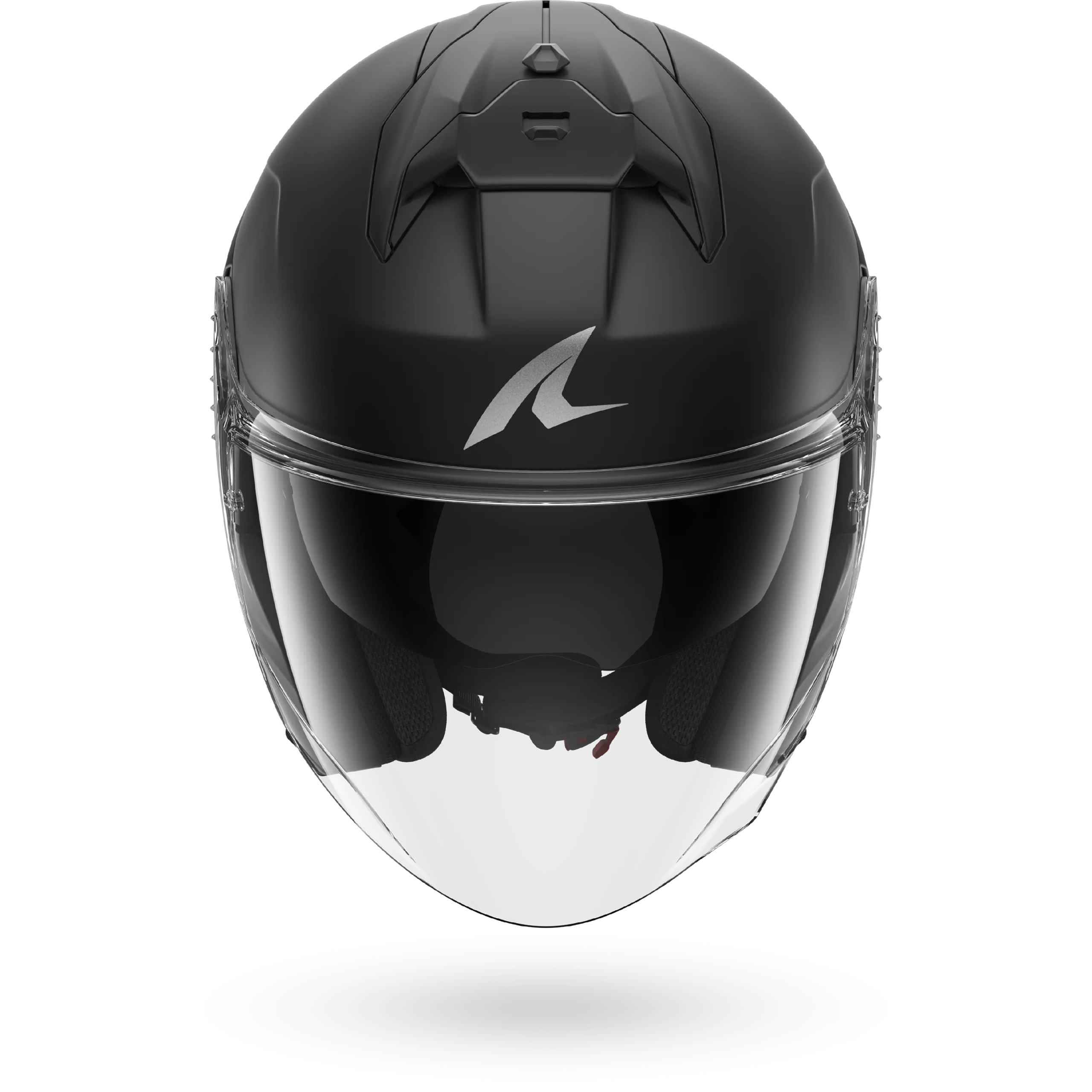 Casque Shark SKWAL JET CUP BLANK Mat — Noir mat – Image 3
