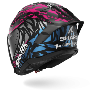 Casque Shark SKWAL JET CUP REPLICA REDDING Mat — Noir Violet Bleu