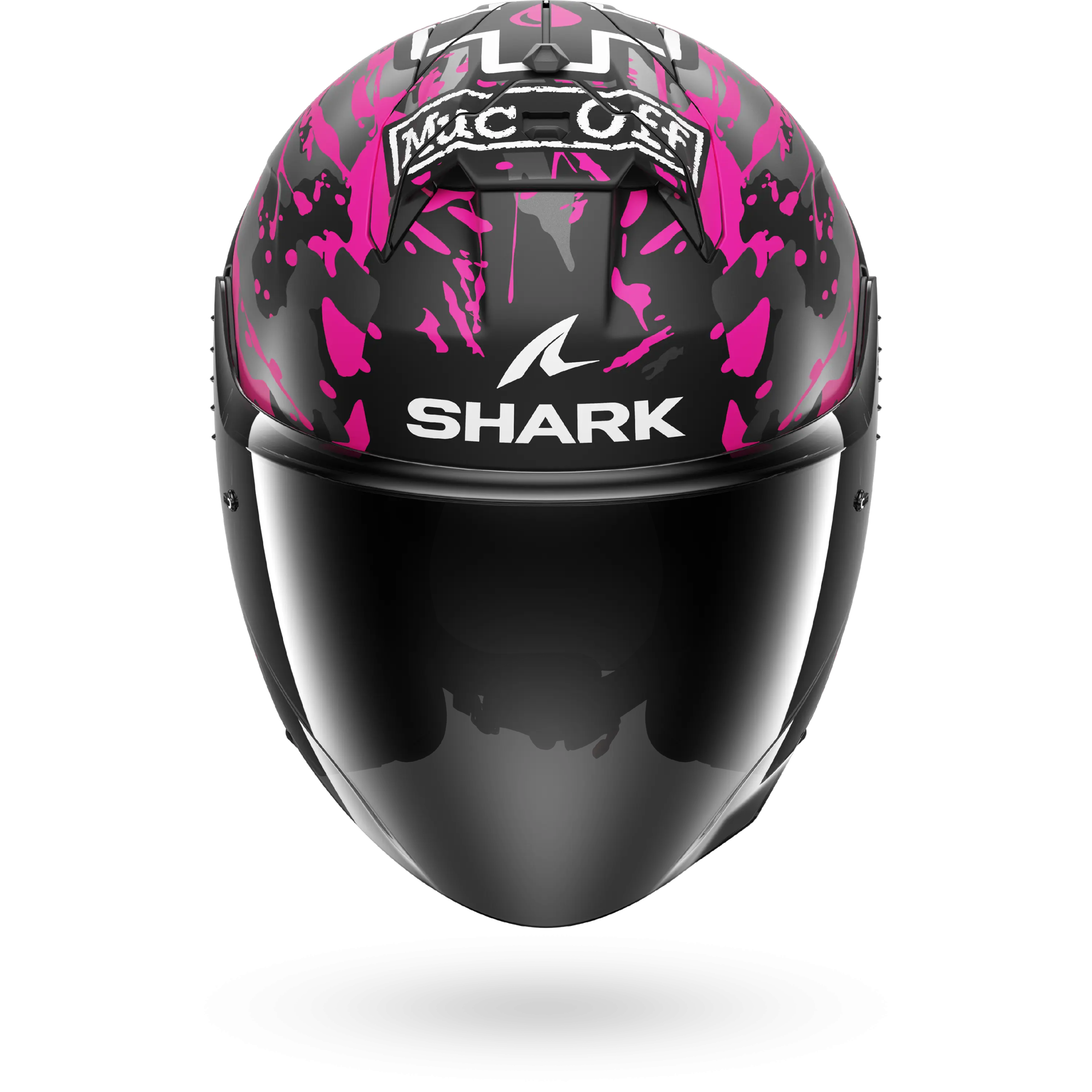 Casque Shark SKWAL JET CUP REPLICA REDDING Mat — Noir Violet Bleu – Image 3