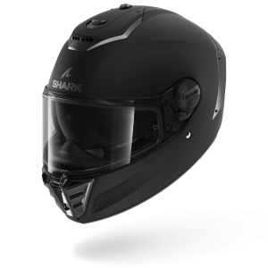 Casque Shark SPARTAN RS BLANK Mat — Noir mat