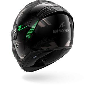Casque Shark SPARTAN RS SKILFUL — Noir Anthracite Vert