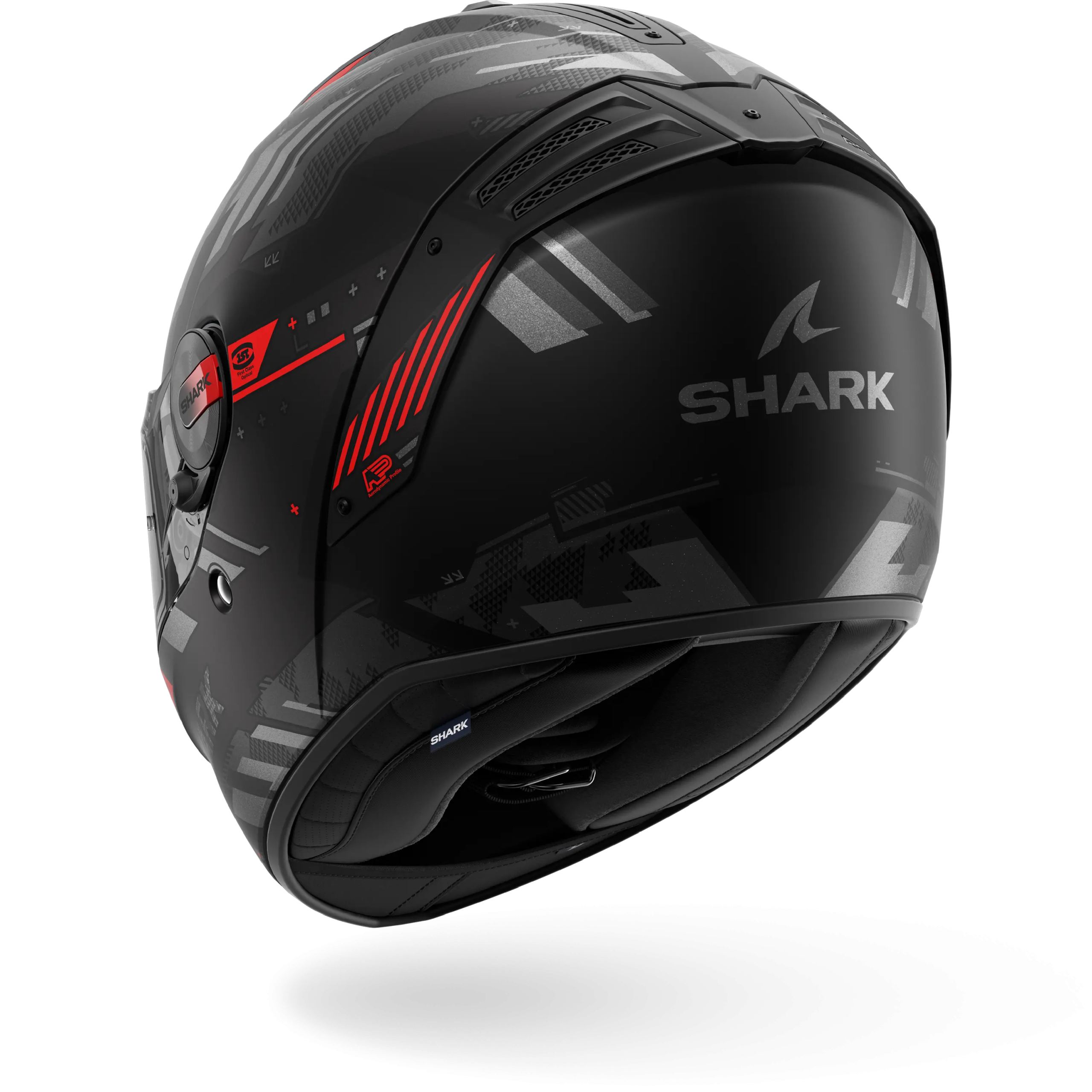 Casque Shark SPARTAN RS SKILFUL Mat — Noir Anthracite Rouge – Image 2