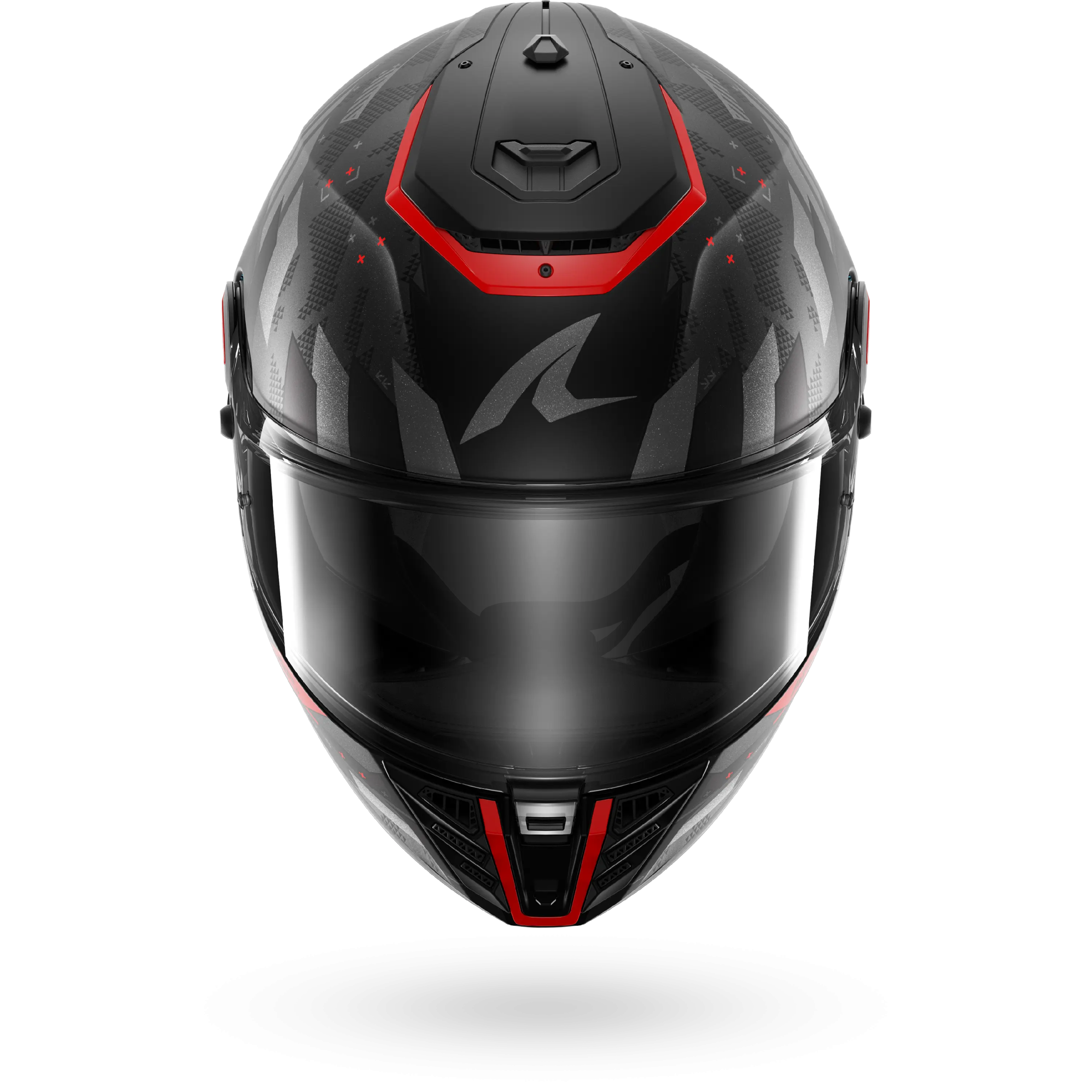 Casque Shark SPARTAN RS SKILFUL Mat — Noir Anthracite Rouge – Image 3