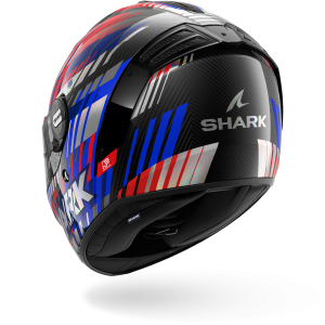 Casque Shark SPARTAN RS CARBON VIBETRACK — Carbone Rouge Chrome