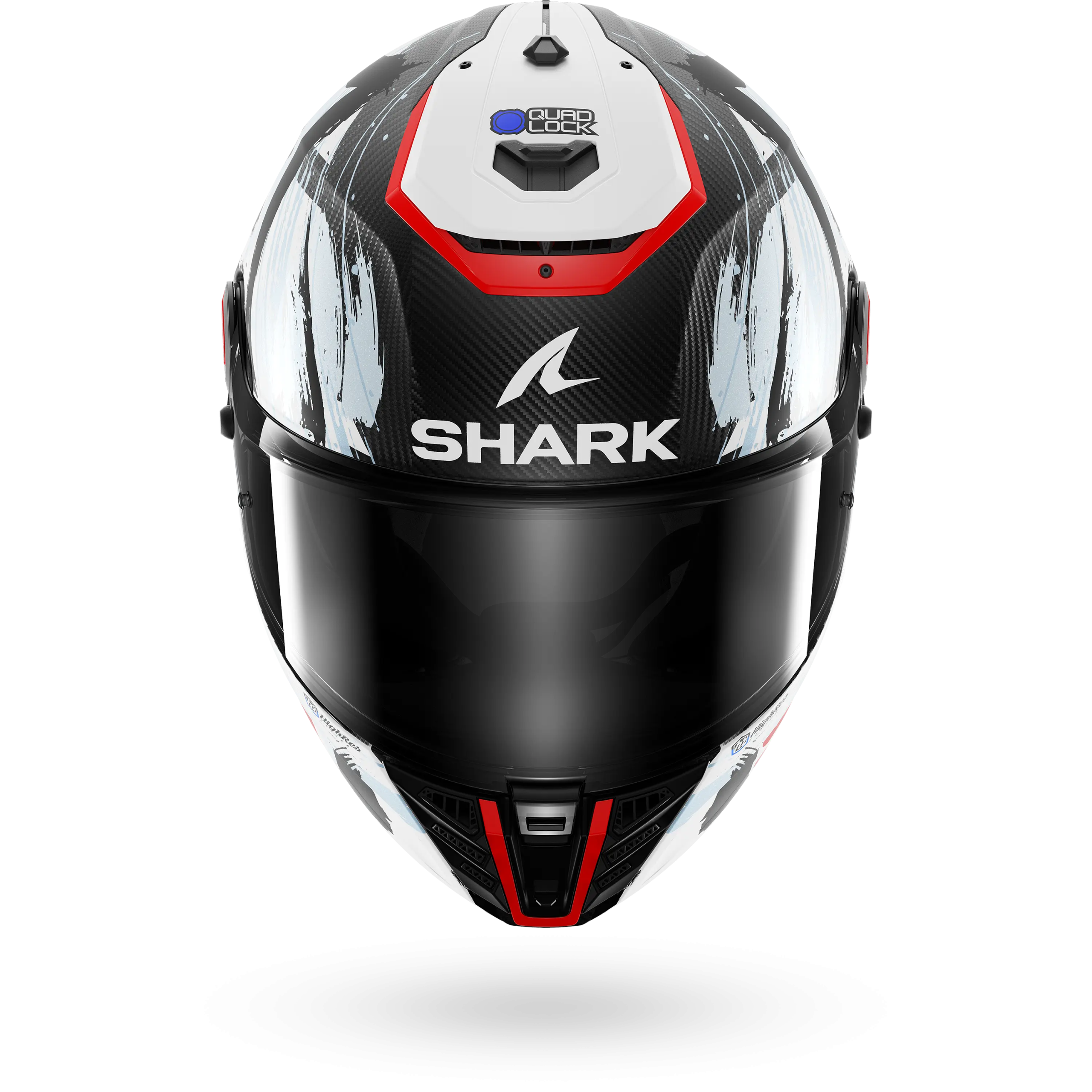 Casque Shark SPARTAN RS CARBON REPLICA ZARCO SUZUKA Mat — Carbone Blanc Noir – Image 3