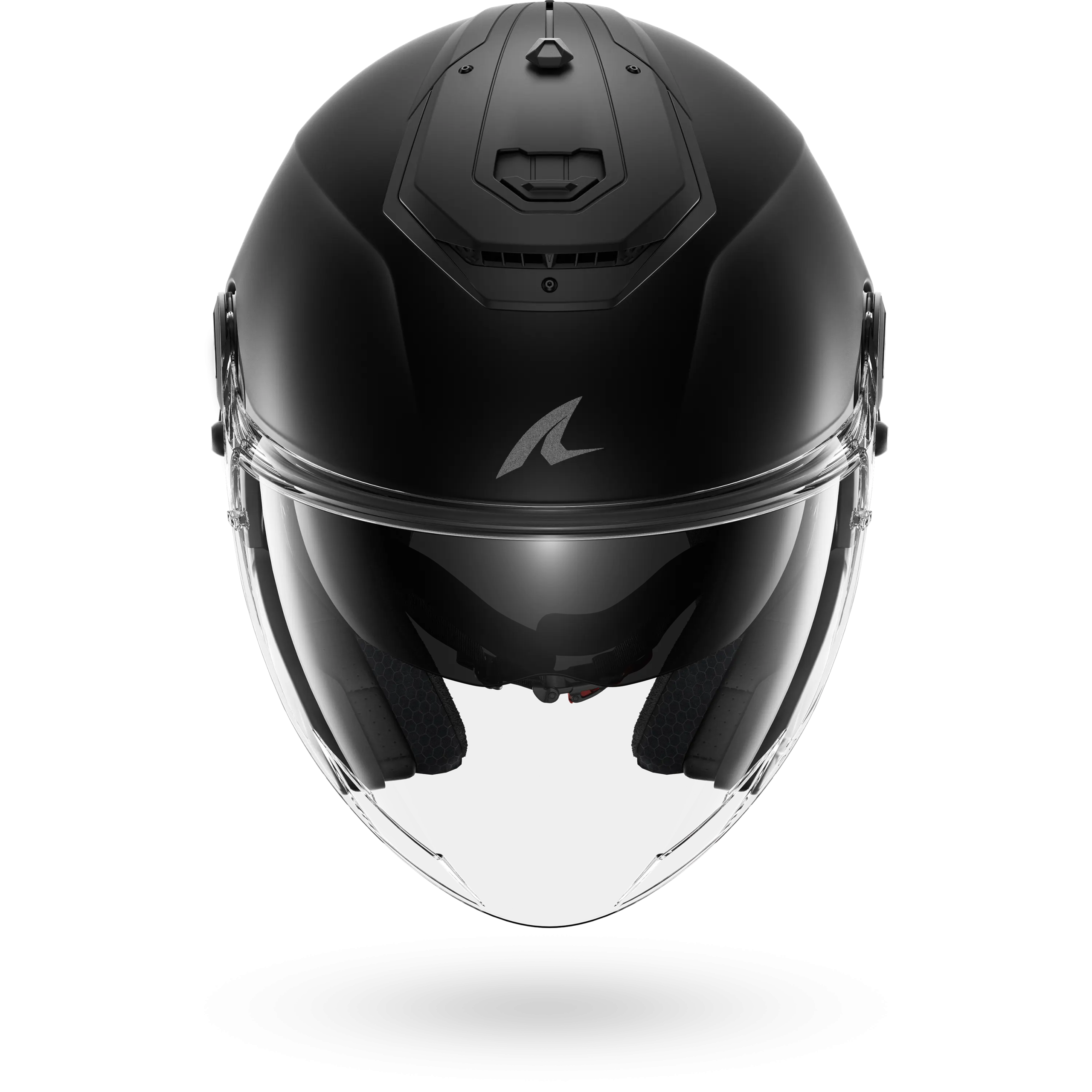 Casque Shark RS JET BLANK Mat — Noir mat – Image 3