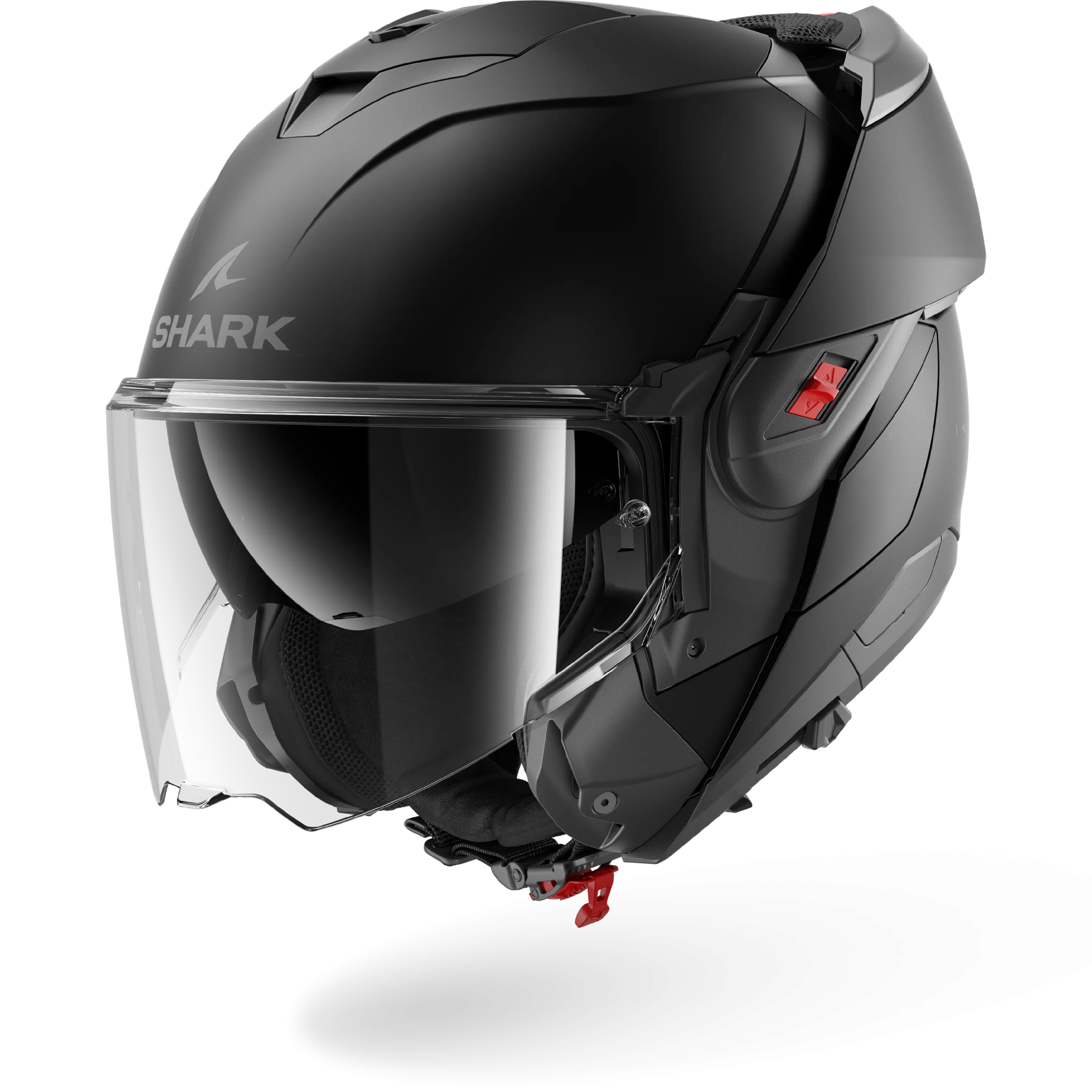 Casque Shark OXO BLANK Mat — Noir mat – Image 4
