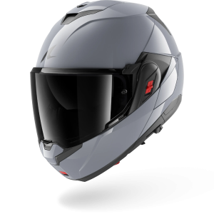 Casque Shark OXO DARK SHADOW — Gun Argent