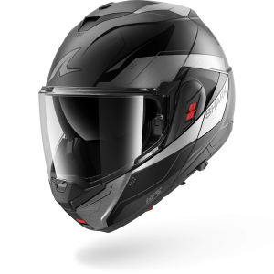 Casque Shark OXO MEKARIUM Mat — Anthracite Chrome Noir