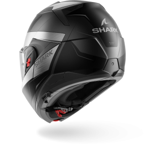 Casque Shark OXO MEKARIUM Mat — Anthracite Chrome Noir