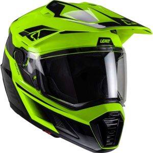 Casque Adventure LEATT ADV 8.5 V25 Jaune / Gris / Noir + Lunettes