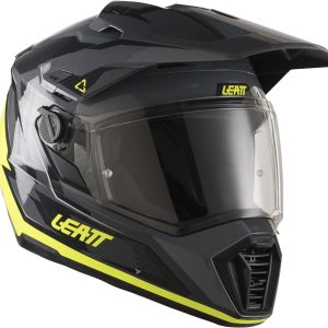 Casque Adventure LEATT ADV 7.5 V26 Hi-Viz Gris / Jaune + Lunettes