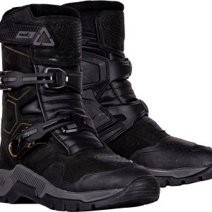 Bottes Moto LEATT ADV HydraDri 7.5 Short Noir / Gris