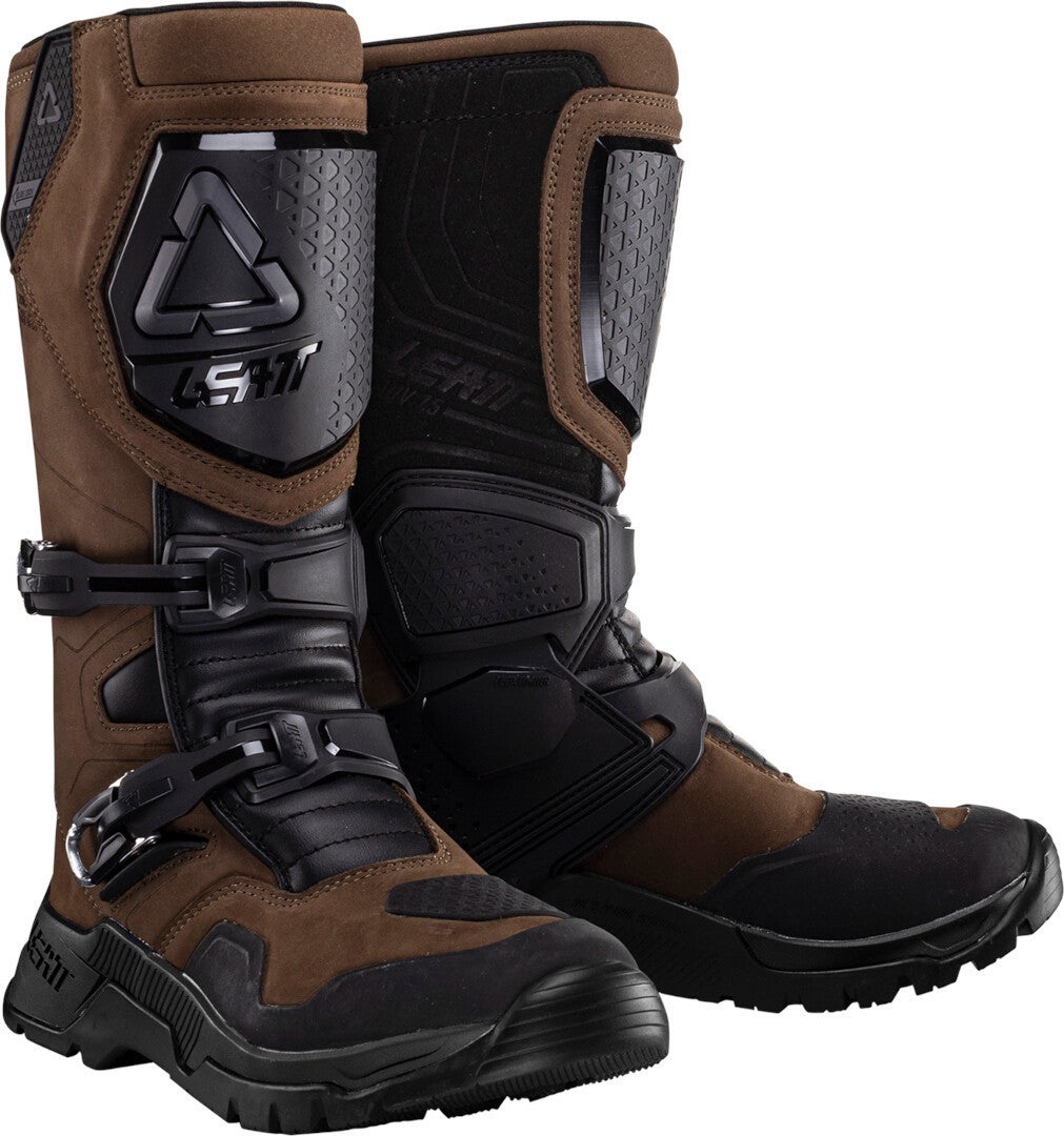 Bottes Moto LEATT ADV HydraDri 7.5 Marron / Noir