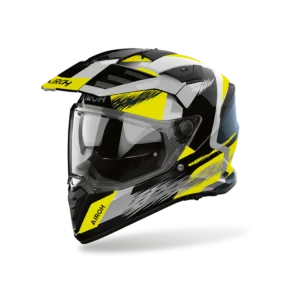 Casque Airoh BADX-X AIRSPEED YELLOW GLOSS