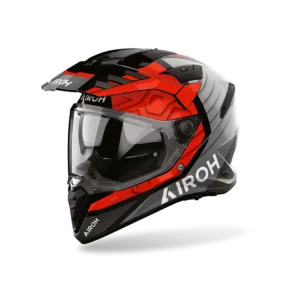 Casque Airoh BADX-X CUBE RED GLOSS