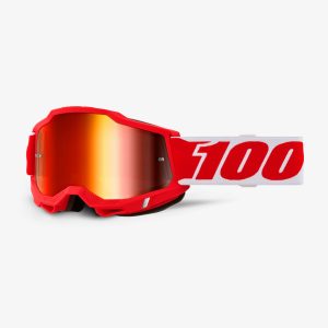 Masque 100% ACCURI 2 RD001 – Écran Mirror Rouge