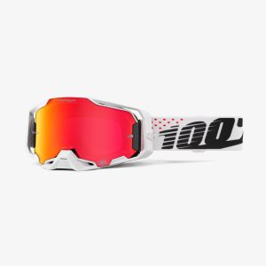 Masque 100% ARMEGA HiPER Invicta – Écran Mirror Rouge