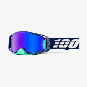 Masque 100% ARMEGA HiPER Noche – Écran Mirror Bleu