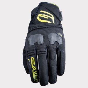 Gants Five E-WP — Noir / Jaune fluo