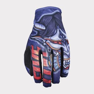Gants Five MXF4 — DEMON MIDNIGHT / Rouge