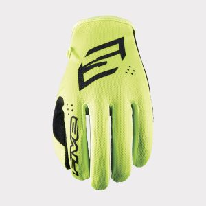 Gants Five MXF4 — MONO Jaune fluo