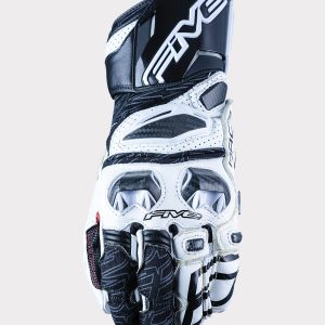 Gants Five RFX RACE — Blanc / Noir