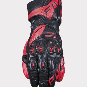 Gants Five RFX1 EVO — Noir / Rouge fluo