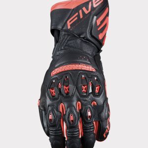 Gants Five RFX3 EVO — Noir / Rouge fluo