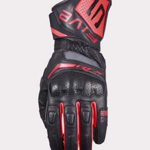 Gants Five RFX SPORT EVO — Noir / Rouge fluo