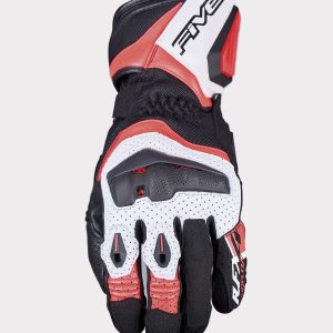Gants Five RFX4 EVO AIRFLOW — Blanc / Rouge fluo