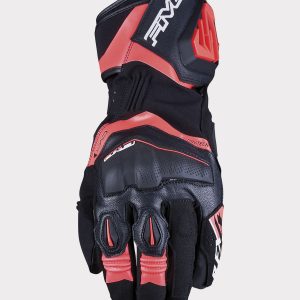 Gants Five RFX4 EVO WP — Noir / Rouge fluo