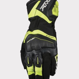 Gants Five RFX4 EVO WP — Noir / Jaune fluo