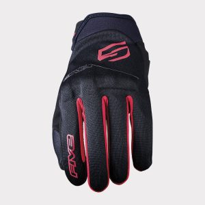 Gants Five GLOBE EVO — Noir / Rouge